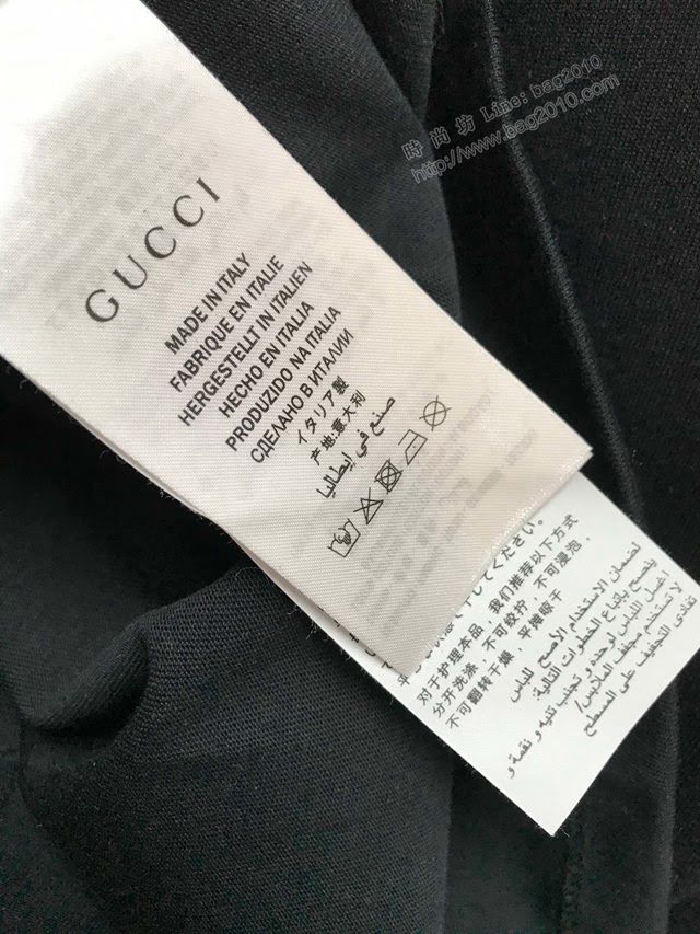 Gucci男T恤 2020新款短袖衣 男女同款 最高品質 古奇女款短袖  tzy2563